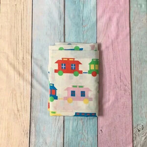 Super cute vintage little trains top sheet ONLY